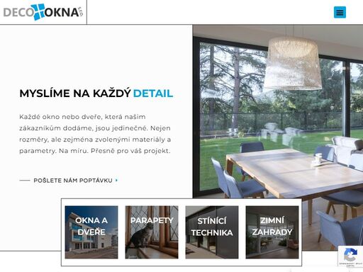 okno i dveře, která našim zákazníkům dodáme, jsou jedinečné. nejen rozměry, ale zejména zvolenými materiály a parametry. na míru. přesně pro váš projekt.