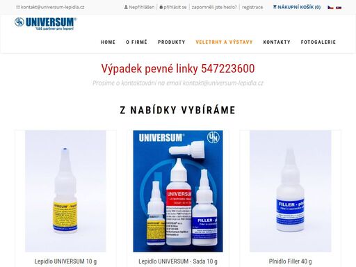 lepidlo, lepidla, brno, universum, prodej, obchod, eshop, clean, activator, lepení