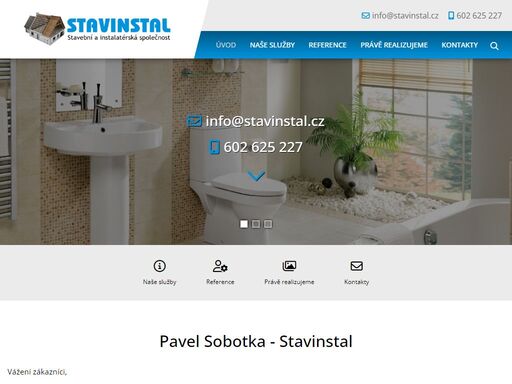 výstavba rodinných domů, stavebnictví, zateplování budov, instalatérství, topenářství, plynofikace, rekonstrukce bytů, realizace střech - kladno