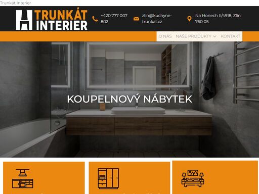 trunkát interier - zakázková výroba nábytku zlín