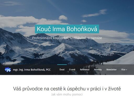 profesionální koučování, vzdělávání, supervize