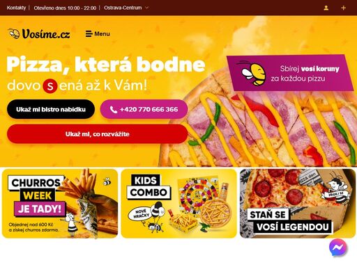 nejrychlejší rozvoz pizzy, stripsů, křidélek a nápojů v centru ostravy. objednej online a do 30 minut máš jídlo doma nebo se stav do nejlepší restaurace v centru ostravy.