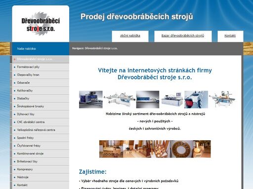dřevoobráběcí stroje s.r.o. - dřevoobráběcí stroje s.r.o.