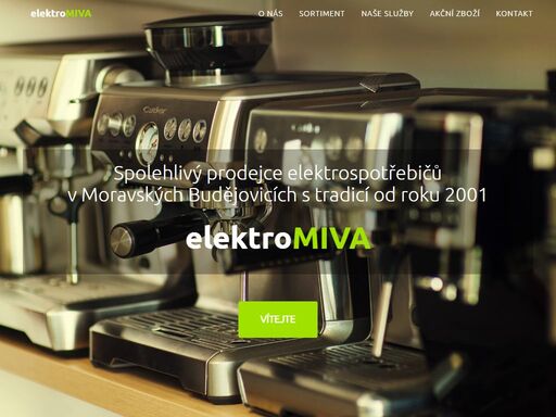 spolehlivý prodejce domácích elektrospotřebičů v moravských budějovicích