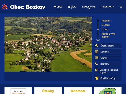  obec informuje přináše do vaší obce systém, který budou mít občané rádi. - obec bozkov
