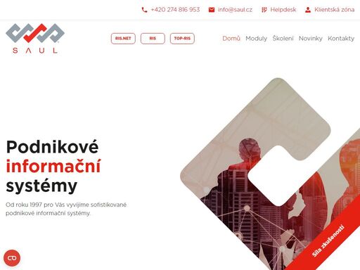 mít sofistikovaný systém implementovaný na míru vaší firmy, který ohlídá účetnictví, sklad i crm? takové systémy dodáme již od roku 1997.