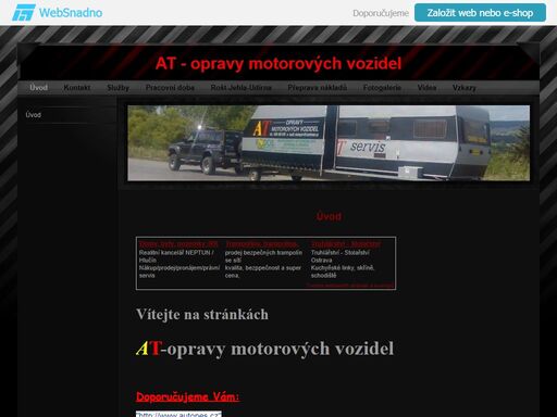 at - opravy motorových vozidel