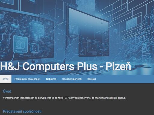 jedná se o stránky, které nabízejí služby a produkty v oblasti it.