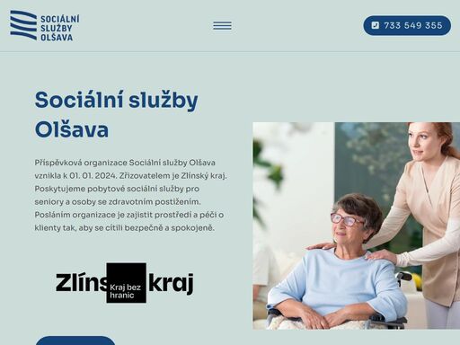 poskytujeme pobytové sociální služby pro seniory a osoby se zdravotním postižením.