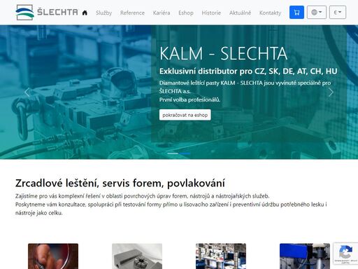 váš partner pro laserové gravírování, zrcadlové leštění, servis forem, povlakování materiálů.