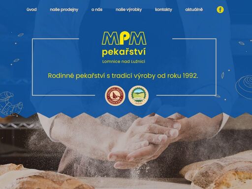 jsme rodinná pekárna z jižních čech, která má více než 30ti letou rodinnou tradici. naše voňavé a čerstvé pečivo vzniká v naší pekárně v lomnici nad lužnicí.