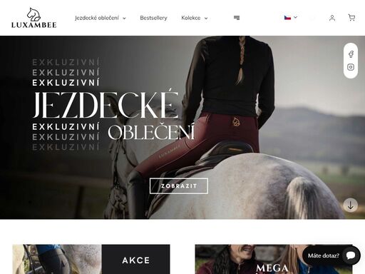 objevte exkluzivní jezdecké oblečení na našem webu. jezdecké legíny, rajtky a funkční trika. příjemné na nošení, pohodlné na ježdění.??