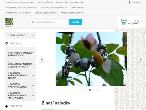gemme e fiori, kineziologie one brain, floriterapie, aromaterapie, fytoterapie, terapeutické sezení - provázení, bachovy květové esence, autorské kousky. náramky z polodrahokamů. aromaterapeutické růžové vody a olejové parfémy.. bylinné směsi. 