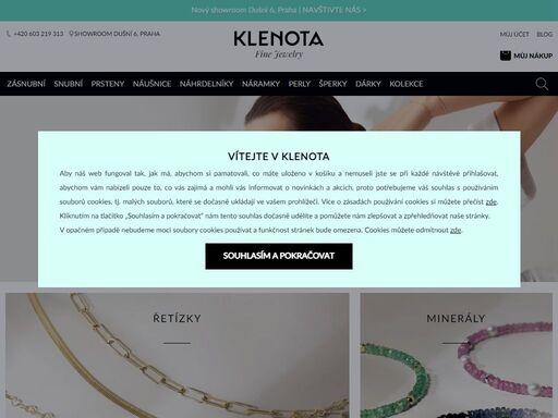 www.klenota.cz