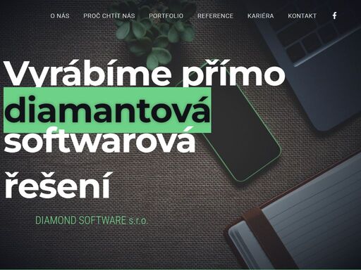 vyrábíme přímo diamantová softwarová řešení! wms dis, labelprinter, it služby, zakázkový software. máme rádi výzvy a nebojíme se opravdu ničeho.