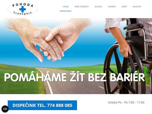 hlavním posláním naší společnosti je bezpečně a pohodlně dopravit do cíle, všechny, kteří naší službu potřebují. s námi se stává bezbariérovou každá vaše cesta.