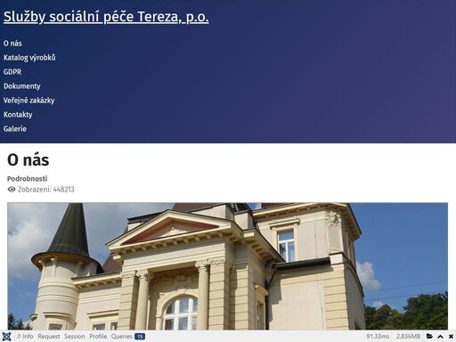 služby sociální péče tereza, benešov u semil