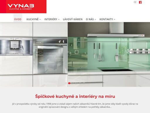 vynab - kuchyně a interiéry, nábytek na míru.  obývací pokoje, ložnice, kancelářský nábytek, úložné prostory, psací a jídelní stoly, koupelnový nábytek, designový nábytek...