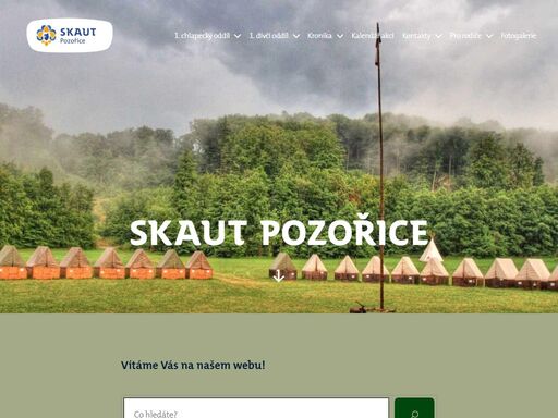 vítejte na webových stránkách skautů z pozořic. najdete zde všechny potřebné informace. podívejte se i do naší fotogalerie!