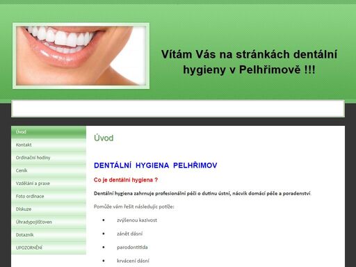 dentální hygiena pelhřimov