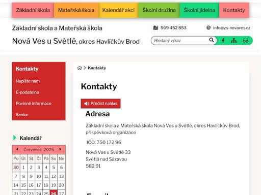 oficiální stránky obce