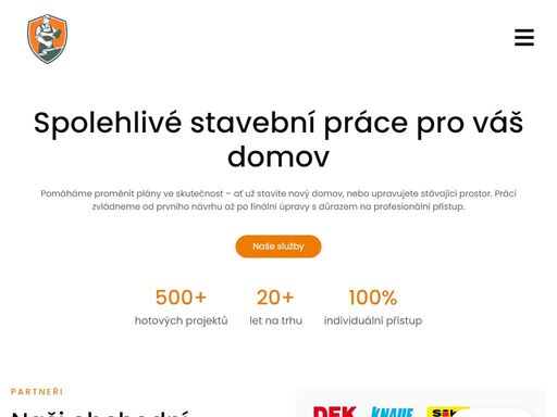 stavební práce v praze: stavby, rekonstrukce, zateplení, sádrokartony, obklady, instalace a další. kompletní služby na klíč s důrazem na kvalitu.