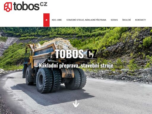 nákladní přeprava, stavební stroje, servis, školení vzv, to je tobos cz s.r.o.