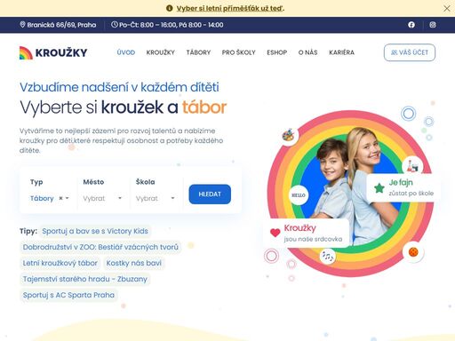 www.krouzky.cz