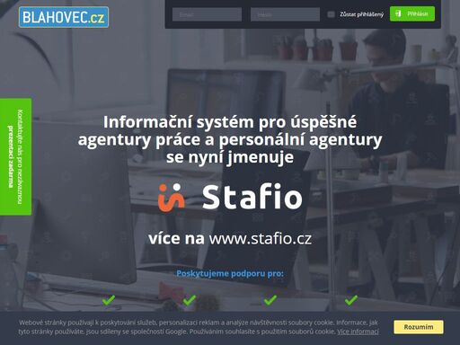 informační systém pro úspěšné agentury práce a personální agentury. poskytujeme podporu pro řízení vztahů se zákazníky, nábor pracovníků, výpočet mezd a další.