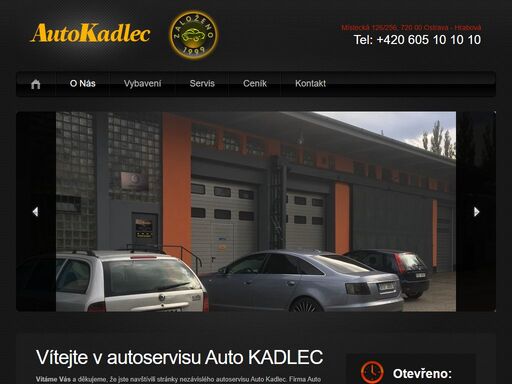 auto kadlec je nezávislý auto servis všech značek osobních a dodávkových vozidel.