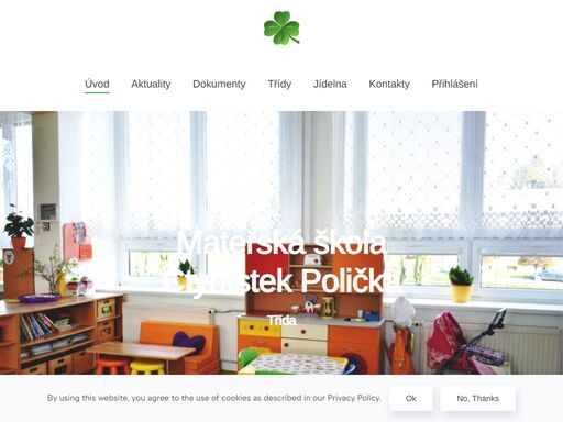 mateřská škola čtyřlístek, polička