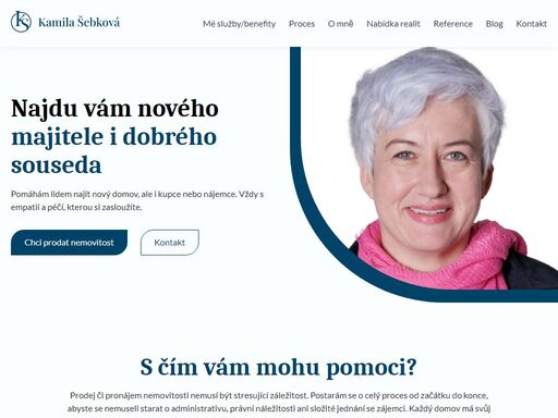 profesionální prodej, pronájem a ocenění nemovitostí s osobním přístupem, férovostí a důrazem na detail. najdu vám nového majitele i dobrého souseda.