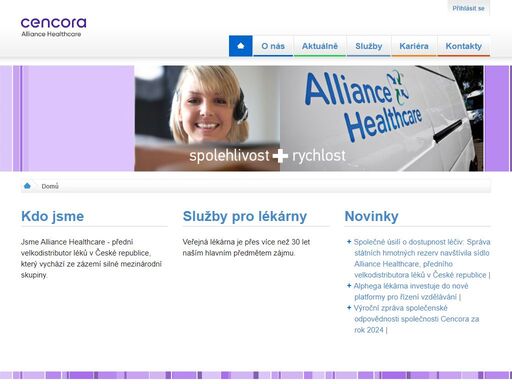 www.alliance-healthcare.cz
