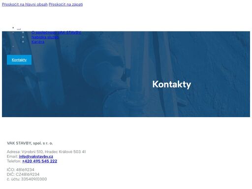 spolehlivá výstavba a rekonstrukce vodovodů a kanalizací po celé čr. bezvýkopové práce metodou hydros plus, tlakové zkoušky, sanace potrubí.