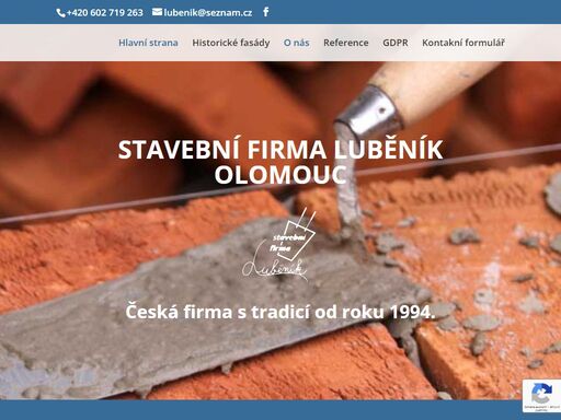 stavební firma olomouc - kvalitní a spolehlivé služby. nabízíme rekonstrukce bytů, zateplení domů, historické fasády, půdní vestavby a další.