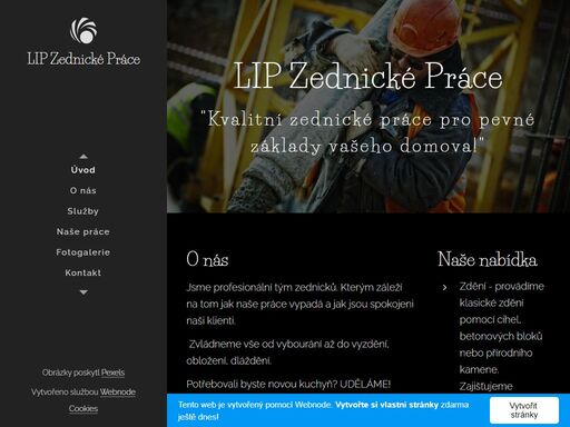 jsme profesionální tým zednicků. kterým záleží na tom jak naše práce vypadá a jak jsou spokojeni naši klienti.