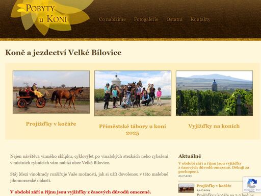 www.pobytyukoni.cz