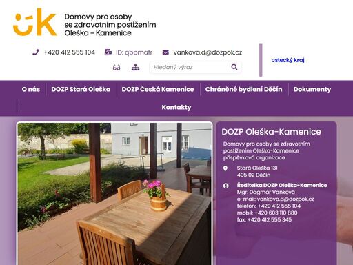 dozp oleška-kamenice