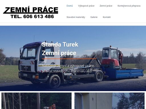 nabízíme zemní a výkopové práce v okolí měst světlá nad sázavou, humpolec, ledeč nad sázavou, havlíčkův brod...