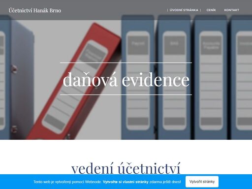 daňová, evidence, účetnictví, dph, vedení, eet, osvč, tišnov daňová evidence