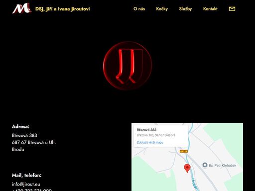 dsj, jiří a ivana jiroutovi, březová; index