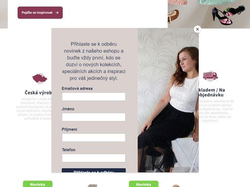 eshop s českou originální autorskou módou, limitované edice pro zachování originality, nadčasové střihy pro maximální pohodlí, variabilita a hravost