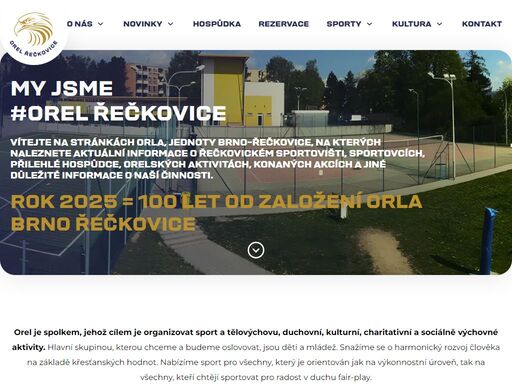 homepage, fotbalový klub, sk řečkovice