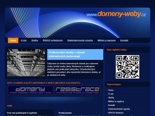 kompletní tvorba profesionálních webových prezentací, e-shopů a portálů od návrhu přes konzultaci až po zajištění webhostingu a domény