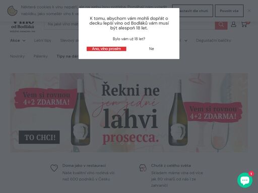 víc než 50 vinařů. z moravy i ze světa. na jednom místě v nekompromisní kvalitě. za jedno poštovné přes ppl, zásilkovnu nebo messenger.