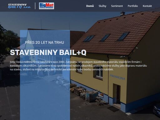široký výběr stavebních materiálů, doprava materiálu na stavbu, technické poradenství, tvorba cenových nabídek, vlastní míchárna barev. provozovna: lesnická 157, 397 01 písek.