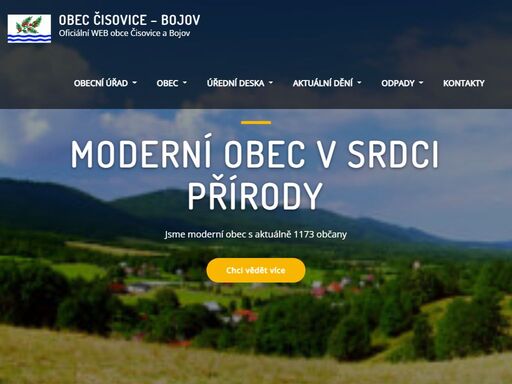 oficiální stránky obcí čisovice a bojov