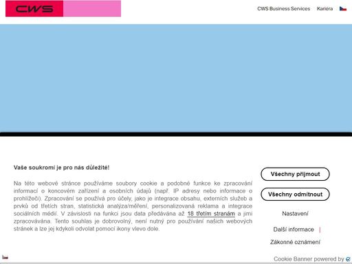společnost cws je výrobce a dodavatel služeb v oblasti hygieny, rohoží a pronájmu pracovních oděvů.