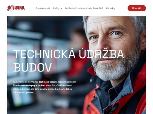 general provider – technická, provozní a bezpečnostní jistota pro vaši budovu.