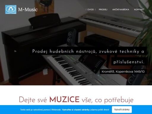 dejte své muzice vše, co potřebuje